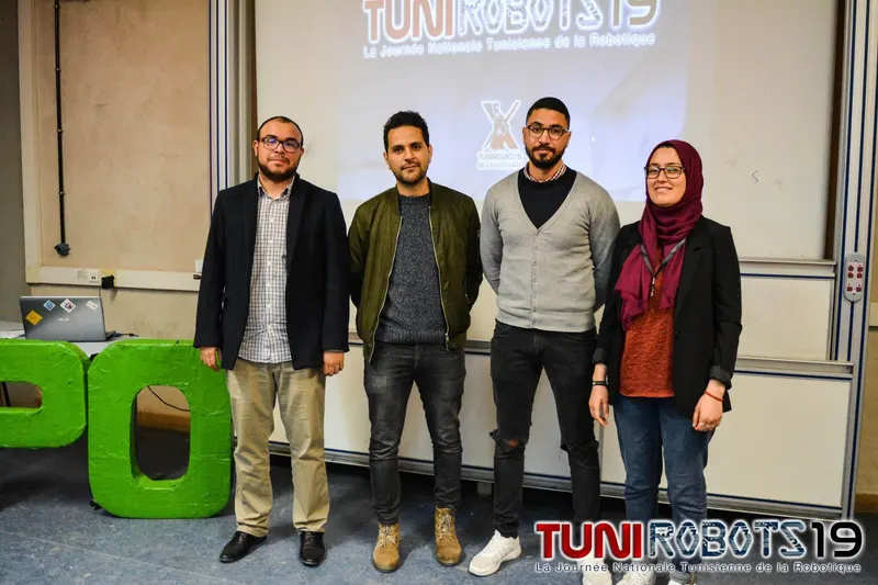 TuniRobot 2019, photo de l’équipe